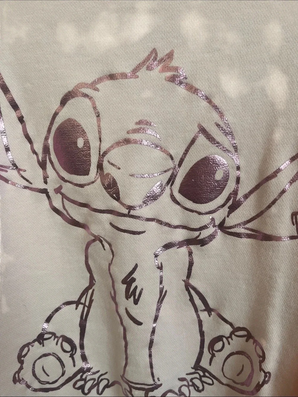 Zara Girls Pink Stitch Sweatshirt Size 6-7